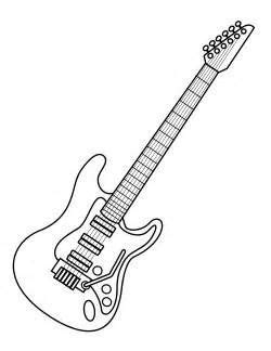 guitars colouring pages coloring pages guitar drawing  coloring