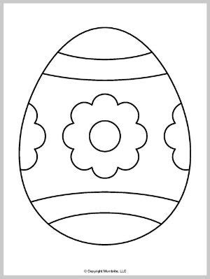 printable easter egg templates  coloring pages mombrite