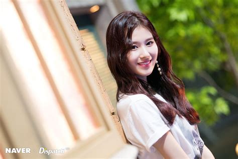 sana yes or yes mv shooting by naver x dispatch twice jyp ent