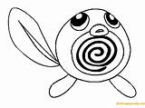 Pokemon Poliwag Pages Coloring Colouring Printable Sketch Color Online Super Drawings Sheets Choose Board Coloringpagesonly sketch template