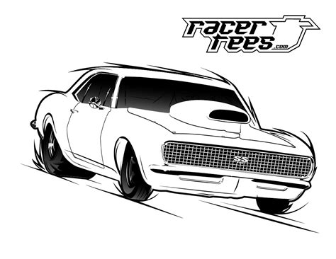 drag racing coloring book pages racer tees