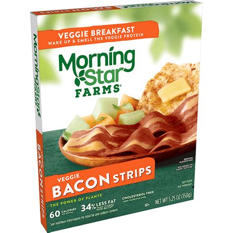 meatless bacon vegetarian bacon morningstar farms