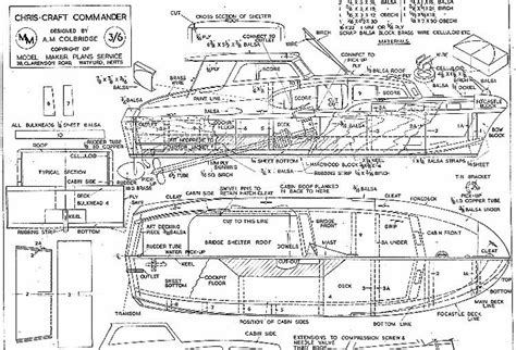chris craft commander plans aerofred