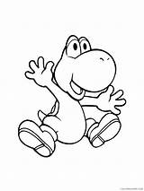 Yoshi Coloring4free Coloring Pages Cartoons Printable Related Posts sketch template