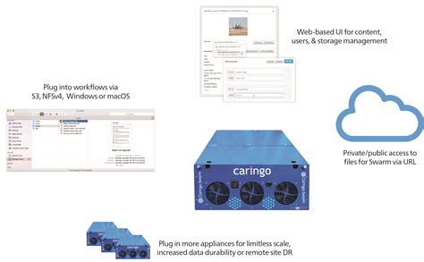 caringo announces swarm  platform single server object storage