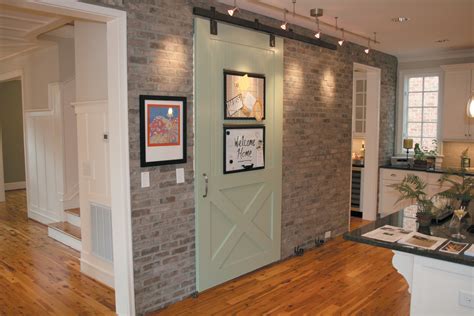 brick veneer  accent  interior   home stone concept