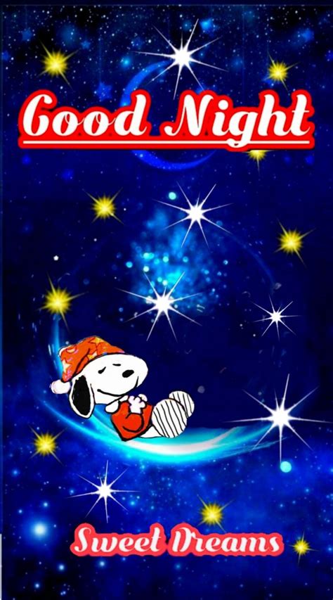 スヌーピー Good Night Goodnight Snoopy Good Night Greetings