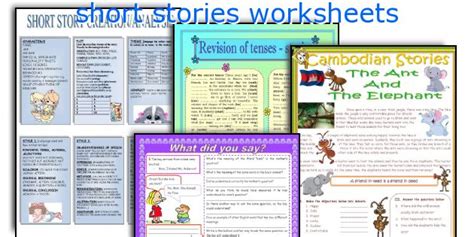 short stories worksheets