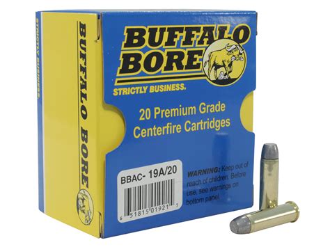 Buffalo Bore Ammo Outdoorsman 357 Mag 180 Grain Lead Flat