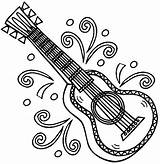 Colorear Guitarras Instrumentos Ukulele Violin Musicais Musicales Guitarra Coco Colouring Bordar Cuerda Desenho Caipira Bombos Escolha Mexicanos Pata Huellas Pintarcolorear sketch template
