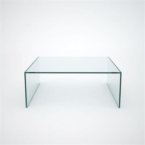 Judd Square Glass Coffee Table Klarity Glass Furniture