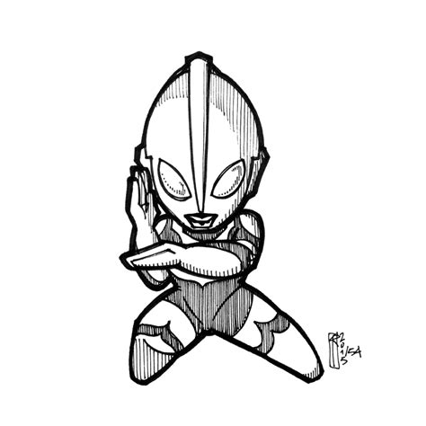 ultraman coloring pages printable