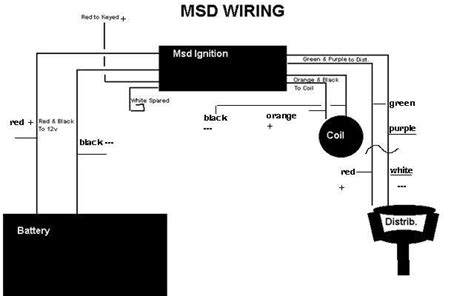 msd ignition    wiring diagram   pirate