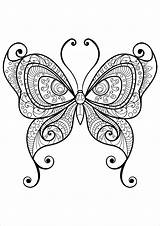 Papillon Coloriage Adulti Papillons Motifs Insectos Insetti Farfalle Jolis Butterflies Coloriages Insectes Insects Imprimer Justcolor Farfalla Des Stampare Adultos Complexes sketch template