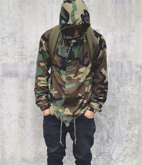 jacket camouflage windbreaker menswear coat camo jacket wheretoget