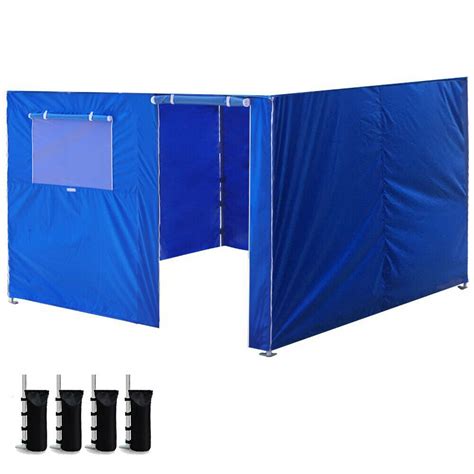 enclosure zipper side walls kit panels  ez  canopy gazebo tent  picclick