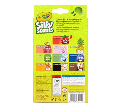 silly scents fine  markers sweet  count crayolacom crayola