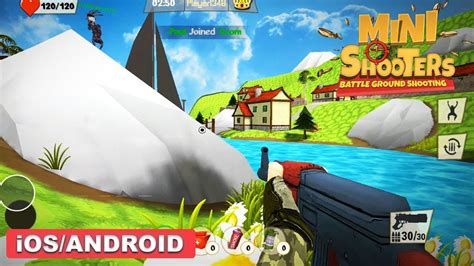 mini shooters battleground shooting game ios android gameplay