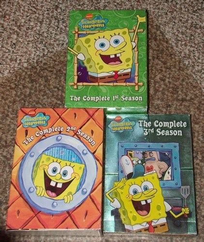 Spongebob Season 1 3 A 3 Dvd Boxset That Has The Oringal E Flickr