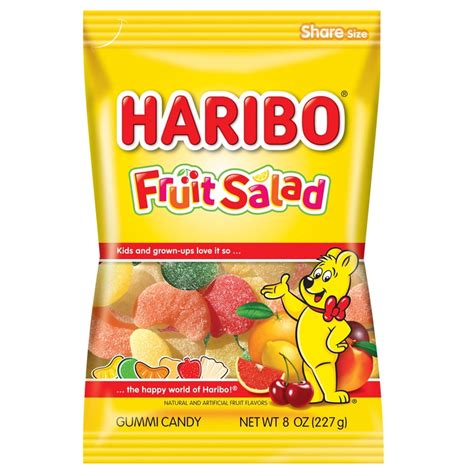 haribo fruit salad gummi candies  oz walmartcom