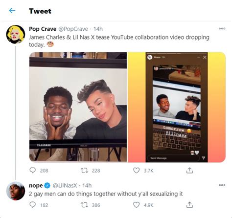 lil nas x blasts people sexualizing his makeup video with