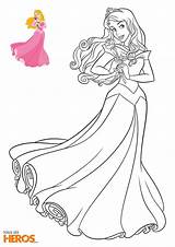 Facile Princesse Colorier sketch template