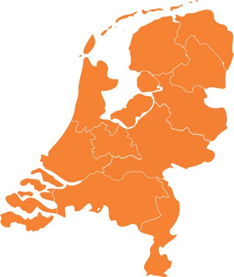 kaart nederland oranje clip art  clkercom vector clip art  royalty  public domain