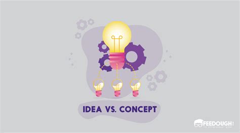 idea  concept explaining  difference feedough