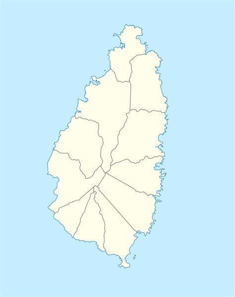 File Saint Lucia Location Map Svg Wikimedia Commons
