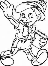 Pinocchio Pooh Winnie Familyfriendlywork Wecoloringpage sketch template