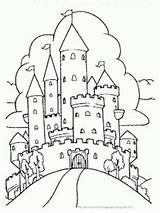 Coloring Castle Pages Princess Colorare Castelli Da Books Disney Kids Sheets Printable Draw Child sketch template
