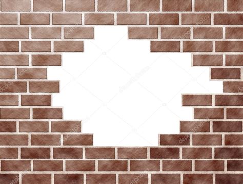 brick wall pattern  missing bricks stock photo  karenr