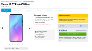 belsimpel  renowned dutch store mistakenly publishes  xiaomi mi