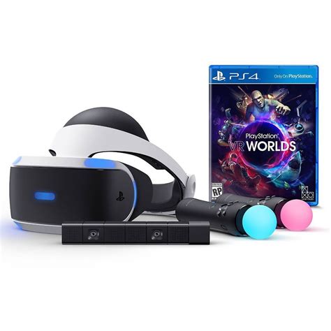 sony playstation vr worlds bundle  move accessories walmartcom