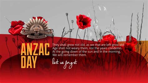 anzac day banner  twin towns clubs resorts
