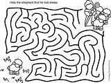Sheep Puzzle Gleichnis Craftingthewordofgod Maze Smarrita Pecorella Parable Parabola Scuola Labirinto Bibbia Bambini Kindergottesdienst Bibel Verloren Schaap Kinderbibel Malvorlagen Erziehung sketch template