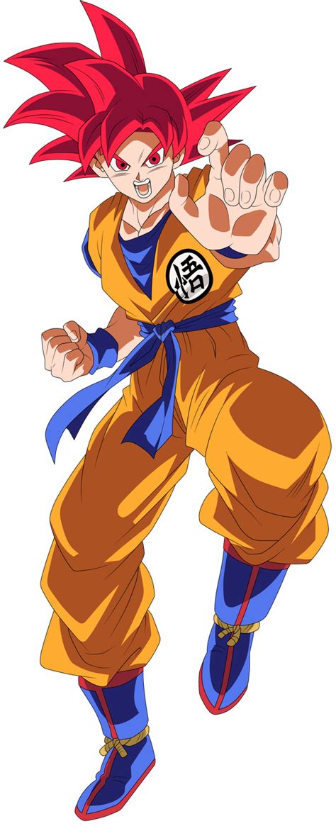 Goku Super Saiyajin God By Arbiter720 Dragon Ball Super