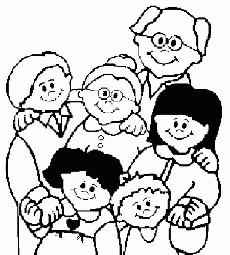 god  families coloring page pictures familiesobey parents  bh