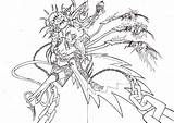 Succubus Queen Lineart Versa Deviantart Anime sketch template