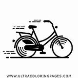 Bicicletta sketch template