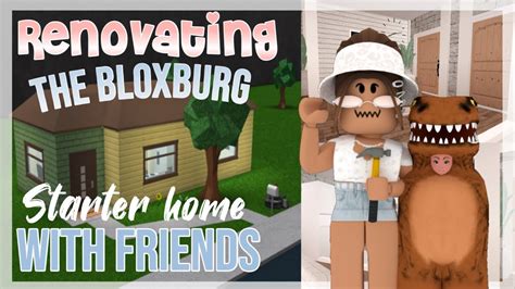 renovating  bloxburg starter home ii roblox youtube