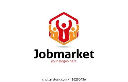 jobs logo stock vector royalty