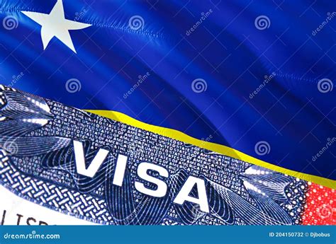 curacao visa document  curacao flag  background curacao flag  close  text visa