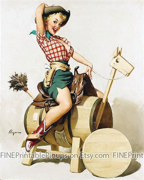 Pinup Pin Up Vintage Classic Old Retro Illustration Drawing Painting