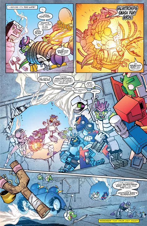 Angry Birds Transformers Issue 4 Viewcomic Reading