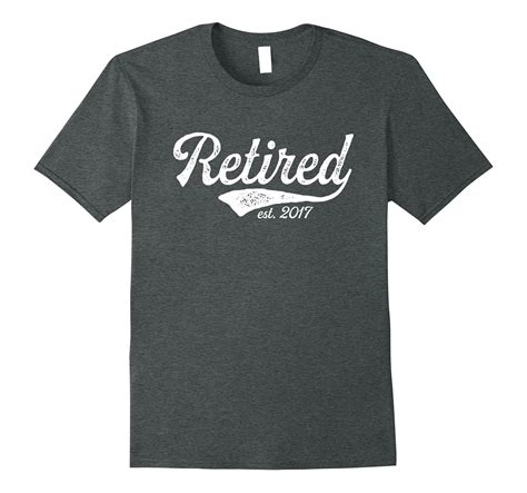 retired est   shirt retirement shirts  men women pl polozatee