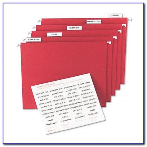 staples hanging folder tabs template word template resume examples