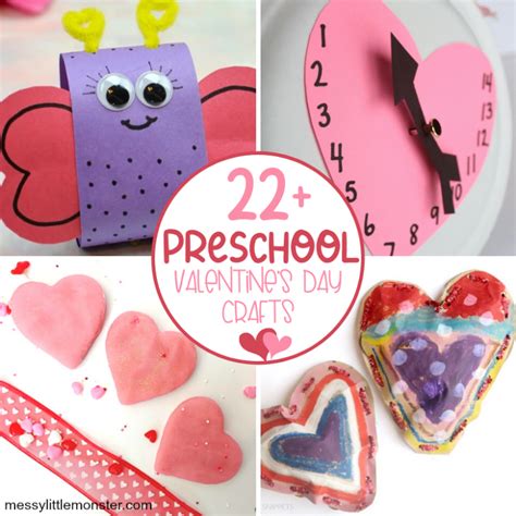 cute  easy preschool valentine crafts messy  monster