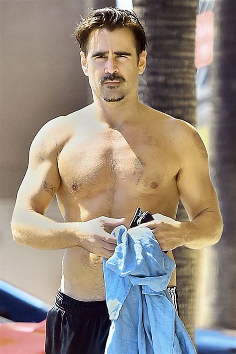 Colin Farrell Shirtless In Hollywood Radar Online All About Colin