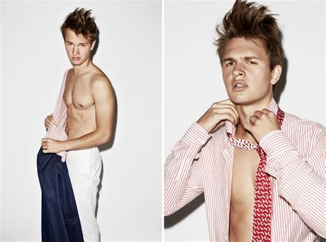 Ansel Elgort Absolutely Nude In The Kitchen Naked Male Celebrities